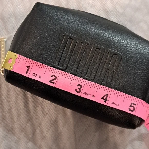 Dior Black, White & Gold Makeup Bags Set Of 2 - Picture 14 of 15